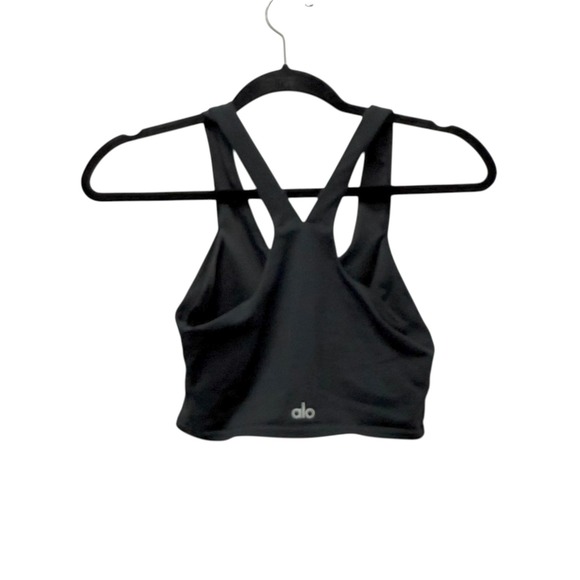 Alo Yoga Airbrush Real Bra Tank Black Size Small - Picture 6 of 7